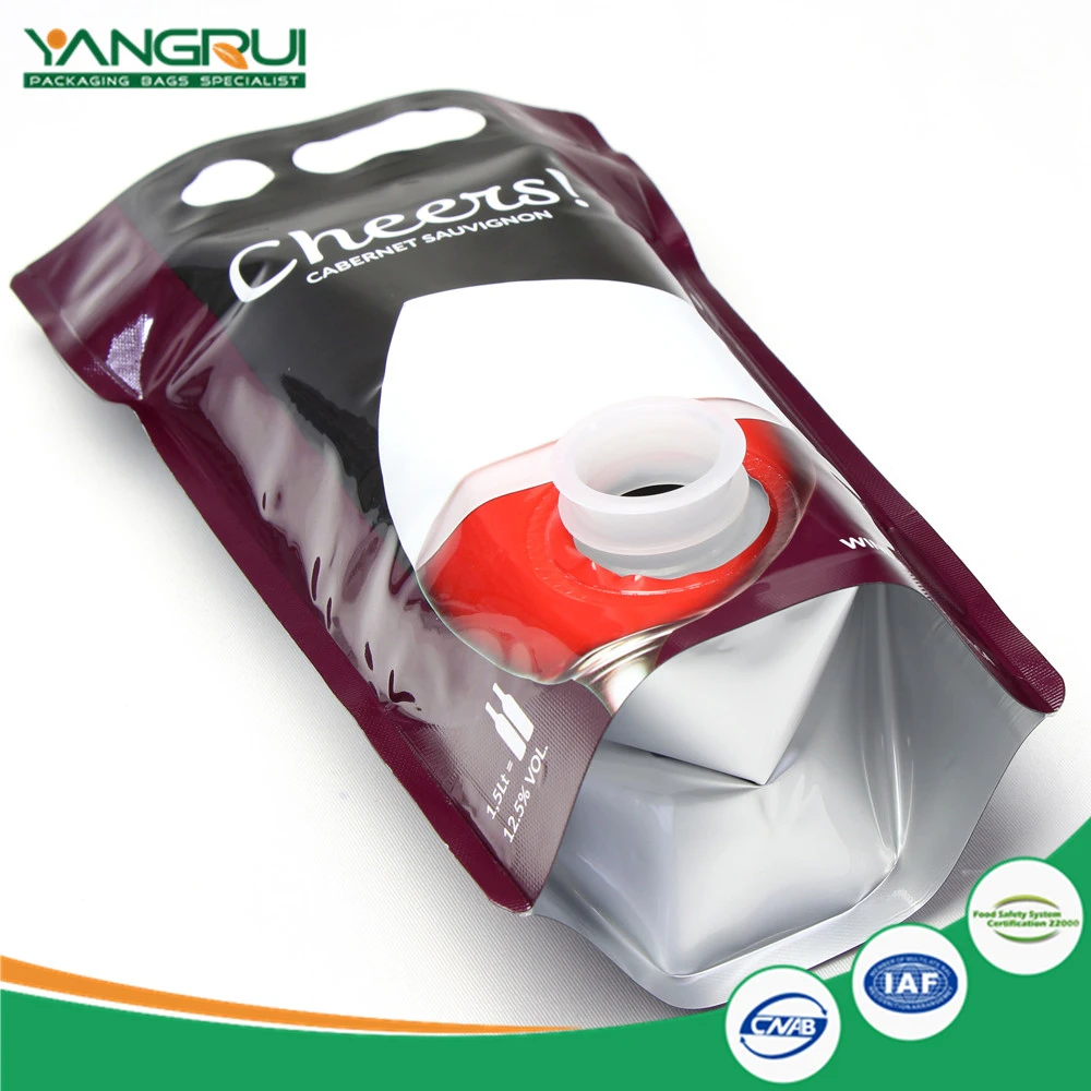 Сумка для мешка из алунина Spout Bag Aluninum Foil Wine Bag