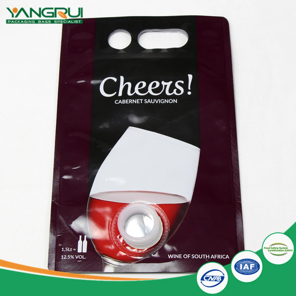Сумка для мешка из алунина Spout Bag Aluninum Foil Wine Bag