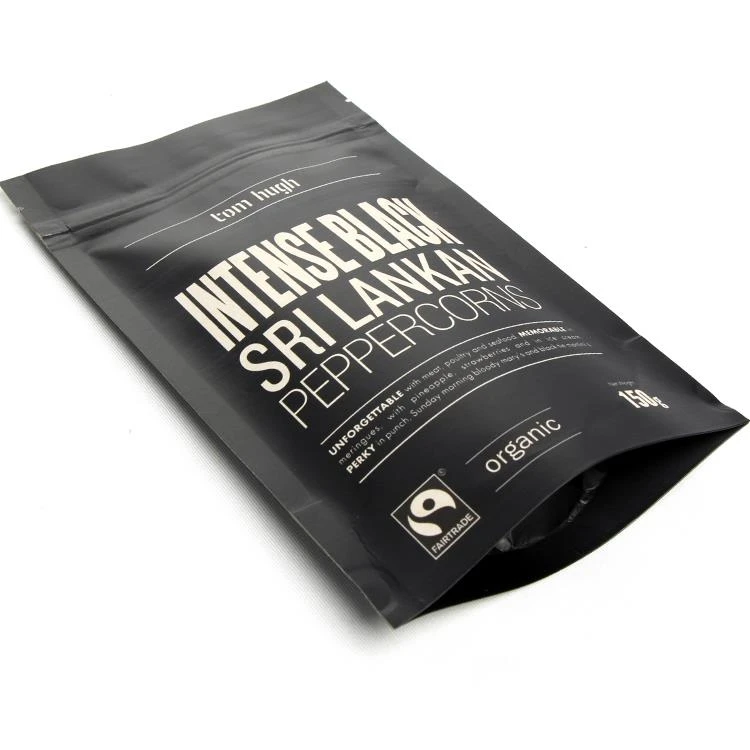Kraft Paper + VMPET Standing Up Чехол с молнией Kraft Paper+VMPET Standing Up Pouch With zipper