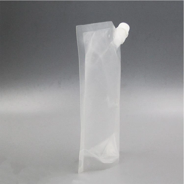 Прозрачный подставка для носового мешка с молнией Clear Stand Up Spout Pouch With Zipper