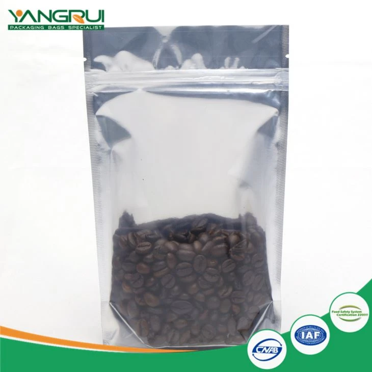 Transparent Aluminum Foil Standing Up Pouch