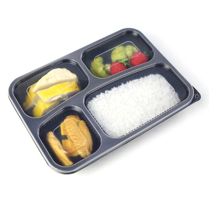 Corona Food Container Plastic Box 4 Compartment Indispensable Part Of Our Lives