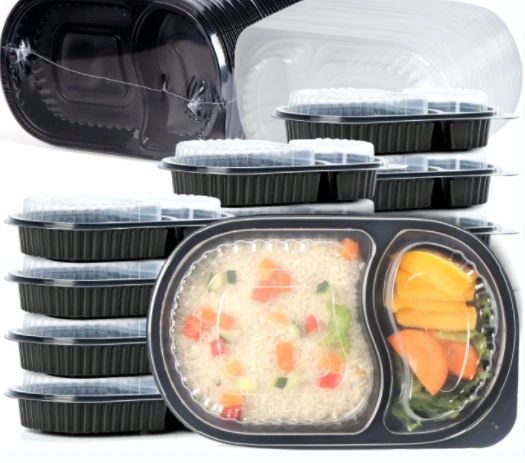 Контейнер для пищевых продуктов с 2 отделениями