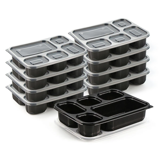 Bento Box одноразовый с 5 отделениями