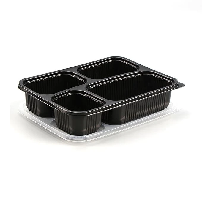 Одноразовая коробка Bento Box 4
