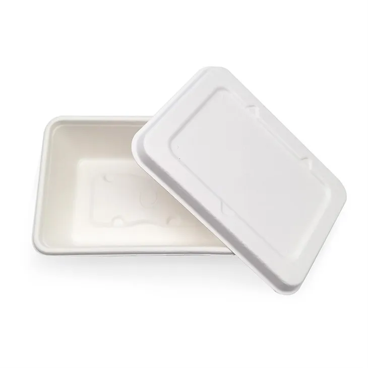 Бумажный контейнер с крышкой