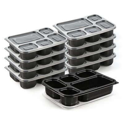 Bento Box одноразовый с 5 отделениями
