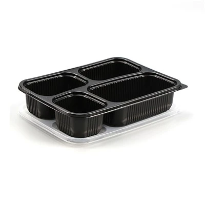 Одноразовая коробка Bento Box 4