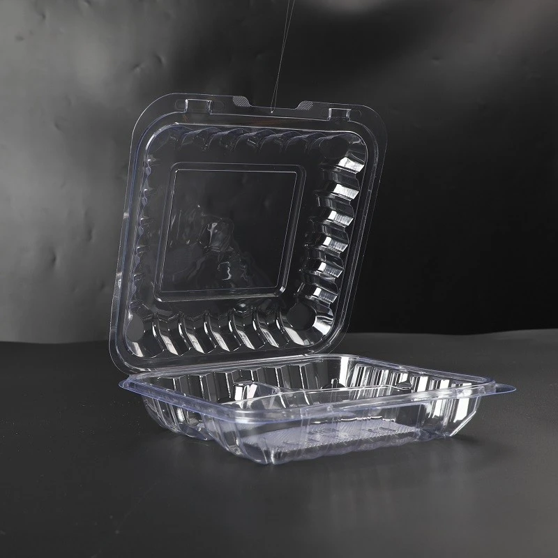 PET Hinged Deli Container