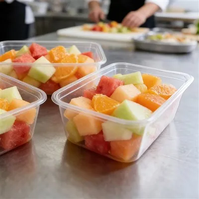 Прозрачные контейнеры для еды